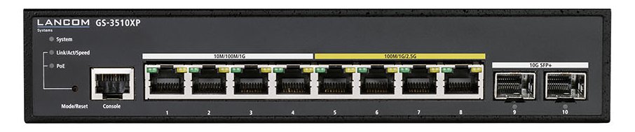 Lancom GS-3510XP - Switch - L3 Lite - managed - 4 x 10/100/1000 (PoE+)