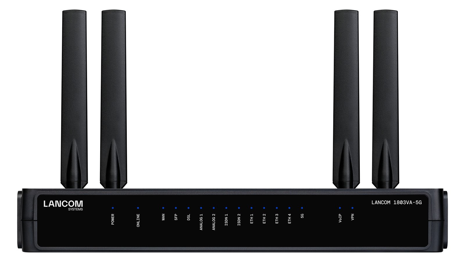 Lancom SD-WAN VoIP Gateway mit VDSL2/ADSL2+-Modem Annex A/B/J/M 1x SFP/TP WAN-Eth - Gateway - IPSec