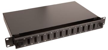 Lanview LVO231551 - SC/LC - LC - Schwarz - Stahl - Rackeinbau - 1U von LumaTech