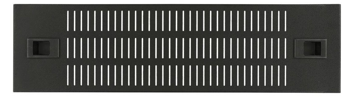 Lanview RAB410BL - Schwarz - Stahl - 3U - 19 - 482 mm - 15 mm