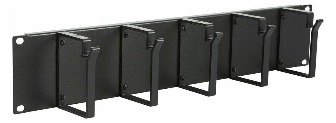 Lanview RAO105BL - Schwarz - 2U - 19 - Oval - 482 mm - 72 mm