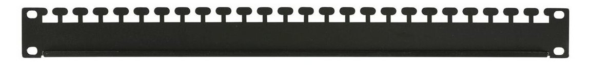 Lanview RAO305BL - Schwarz - 1U - 19 - Oval - 482 mm - 10 mm
