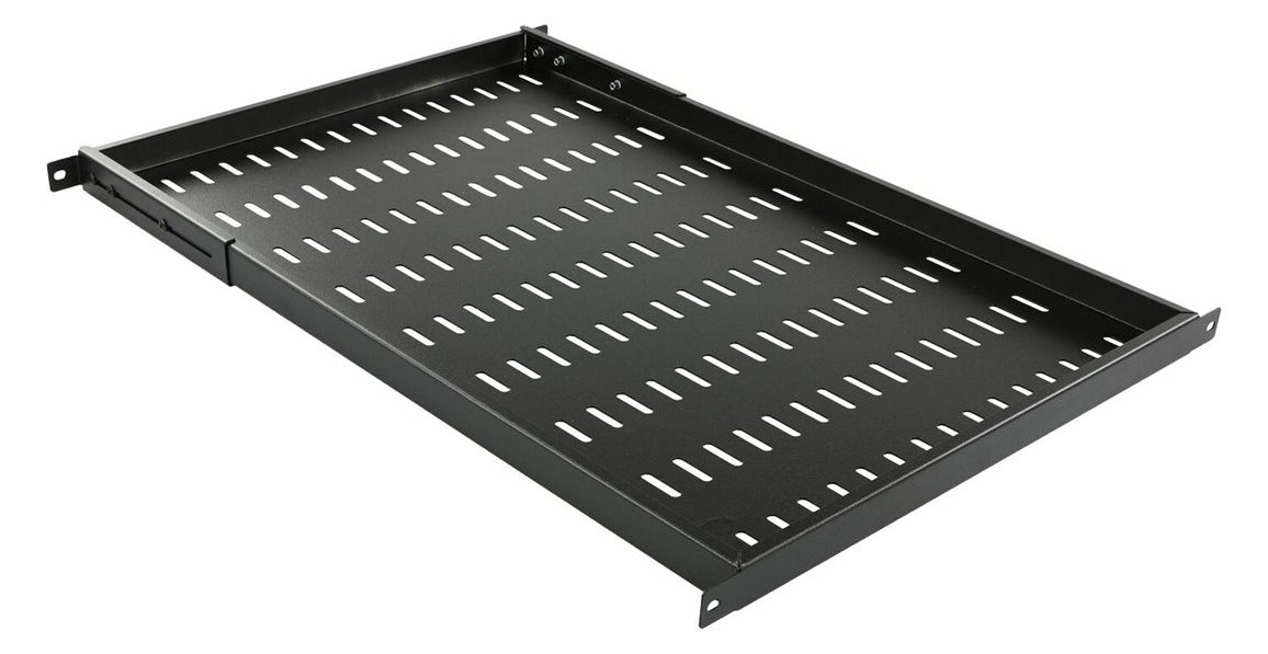 Lanview RAS805BL - Schwarz - 50 kg - 1U - 19 - Oval - 483 mm