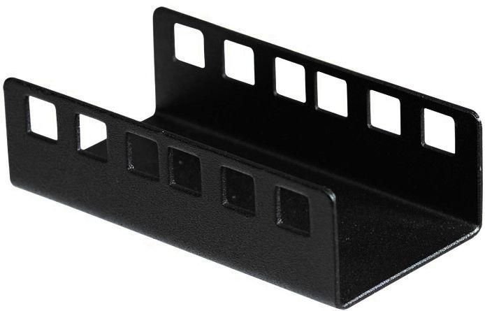 Lanview RAX100BL - Schwarz - Quadratisch - 100 mm - 50 mm - 30 mm - 460 g