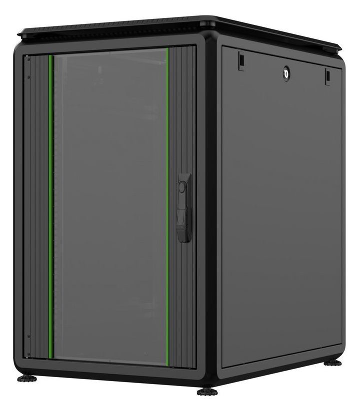 Lanview RDL16U68BL - 16U - 600 kg - 27,5 kg - Schwarz