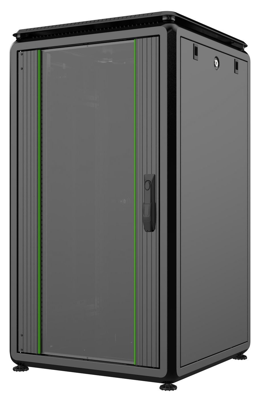 Lanview RDL20U66BL - 20U - 600 kg - 43 kg - Schwarz