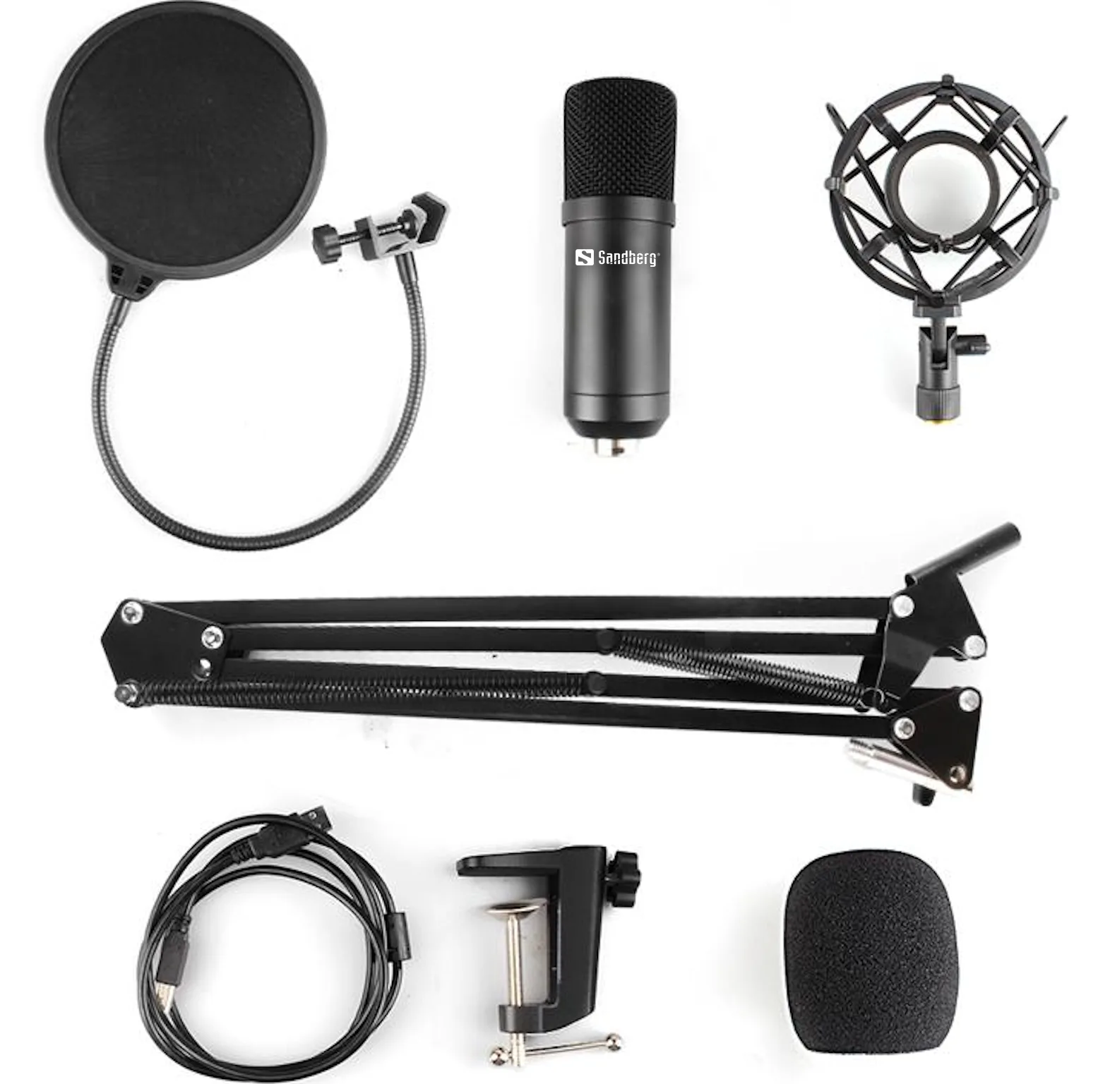 SANDBERG Streamer USB Microphone Kit, Ansicht 3