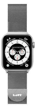Laut International LAUT Steel Loop - Band - Smartwatch - Silber - Apple - Apple Watch 42/44/45 mm - Edelstahl von LumaTech