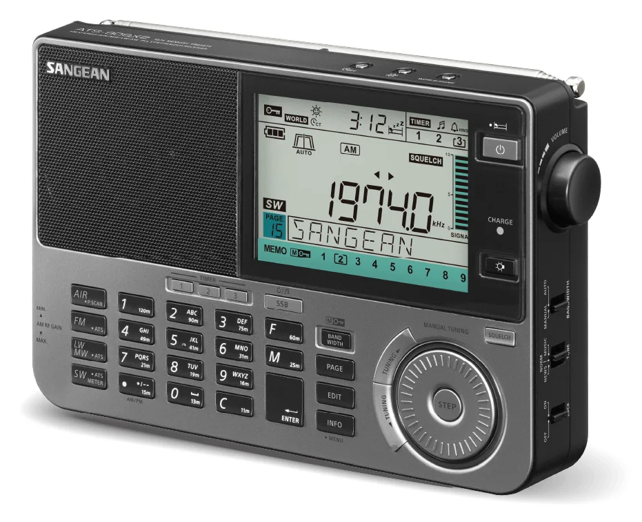 Sangean Electronics ATS-909 X2 graphite, Ansicht 2