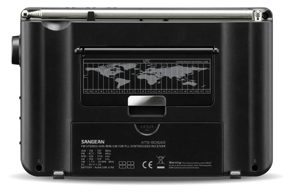 Sangean Electronics ATS-909 X2 graphite, Ansicht 4