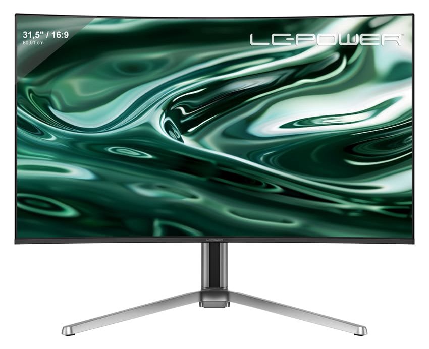 LC-Power 31.5 LC-M32UCO Curved-PC-Monitor QD-OLED - Flachbildschirm (TFT/LCD) - 80 cm