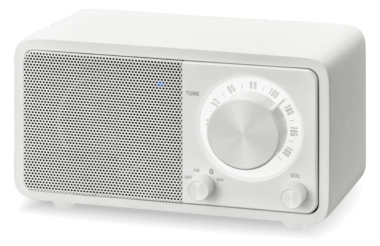 Sangean Electronics Electronics WR-7 Genuine Mini Tischradio UKW Bluetooth wiederaufladbar, Ansicht 2