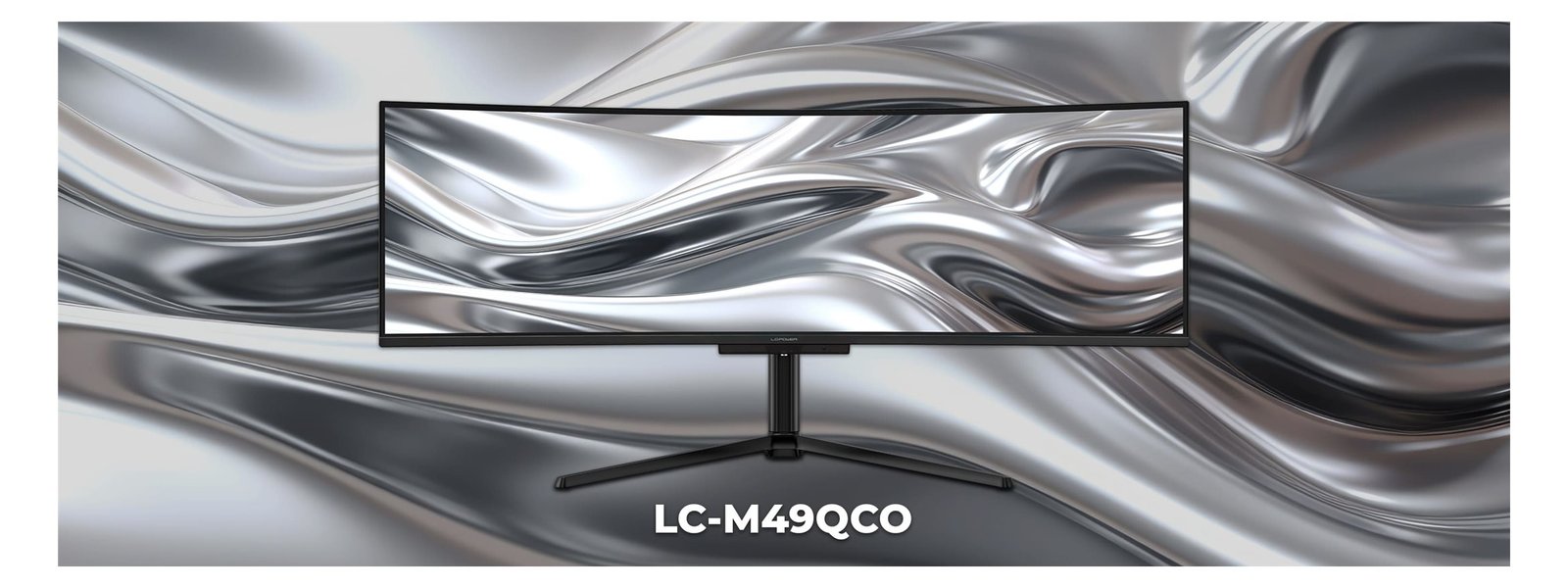 LC-Power 49 LC-M49QCO Curved VA+DP+2xHDMI+RJ45 - Flachbildschirm (TFT/LCD) - 124,5 cm