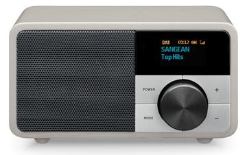 Sangean Electronics Genuine Mini DDR-7 Tischradio DAB+ UKW AUX Bluetooth Silber von LumaTech