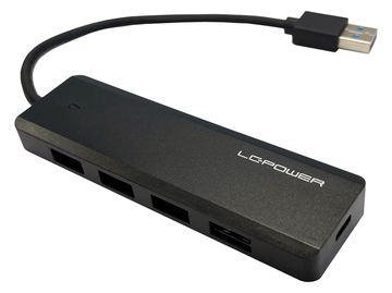LC-Power LC-HUB-U3-4-V2 4xUSBA 1XUSB-C Black retail von LumaTech