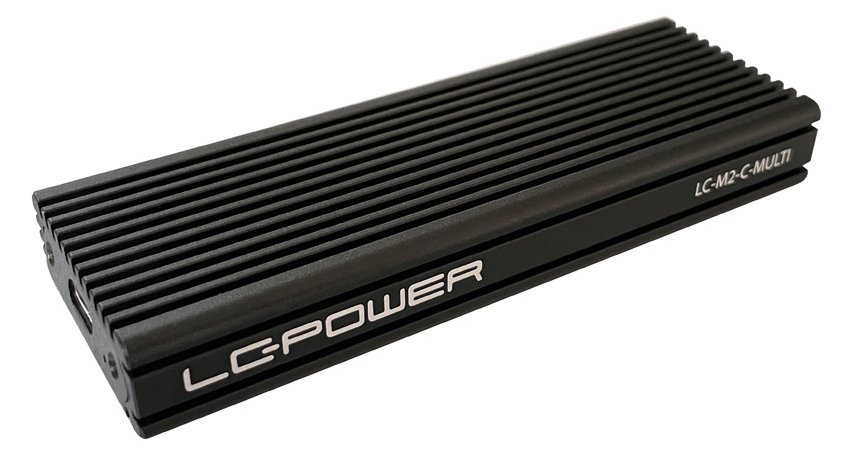 LC-Power LC-M2-C-MULTI - Speichergehäuse - M.2 - M.2 NVMe Card - USB 3.2 (Gen 2)