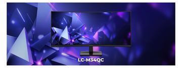 LC-Power Monitor LC-M34QCBildschirmdiagonale: 34 - Auflösung: 3440 x 1440 (UWQHD) - DisplayPort - HDMI - Curved von LumaTech