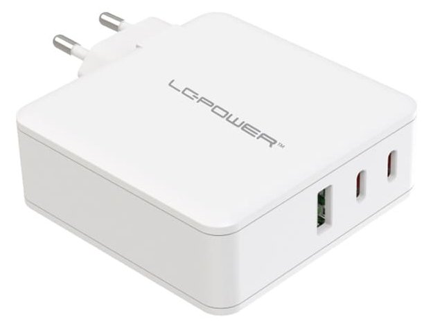 LC-Power USB Ladegerät 100W LC-GAN-100 2xUSB-C 1xUSB-A