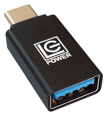 LC-Power USB-Adapter - USB Typ A (W) bis USB-C (M)