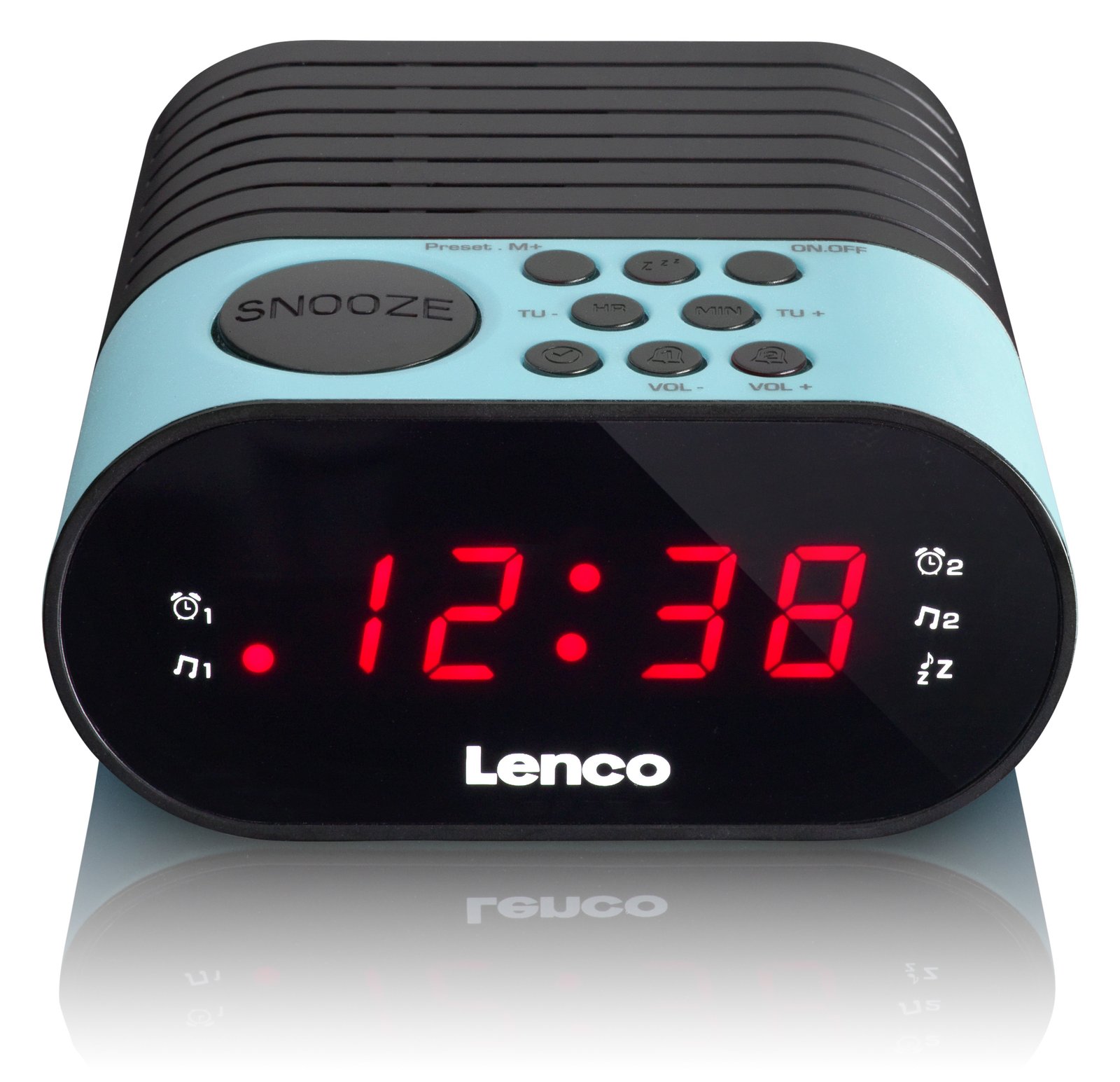 Lenco CR-07 - Radiouhr - 0.3 Watt - Blau