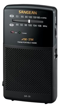 Sangean Electronics Sangean SR-35 - AM,FM - 87.5 - 108 MHz - 520 - 1710 kHz - 12 W - 8 Ohm - 6,35 mm (0.25 Zoll) von LumaTech