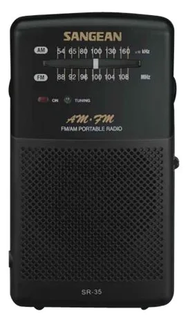 Sangean Electronics Sangean SR-35 - AM,FM - 87.5 - 108 MHz - 520 - 1710 kHz - 12 W - 8 Ohm - 6,35 mm (0.25 Zoll), Ansicht 2