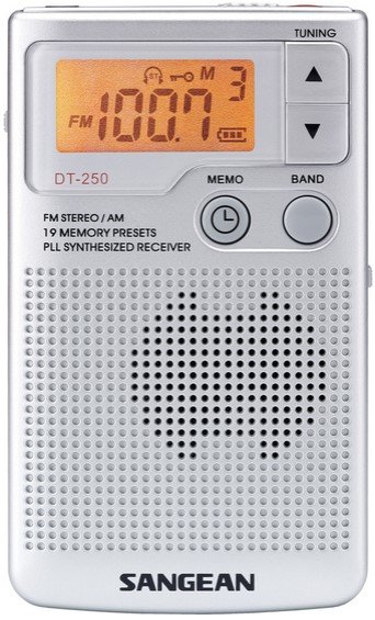 Sangean Electronics Sangean-DT-250 - Radio - Silber