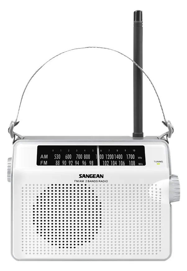 Sangean Electronics Sangean-PR-D6 - Radio - 1 Watt - weiß, Ansicht 4