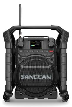 Sangean Electronics U-4X Baustellenradio DAB+ UKW Bluetooth USB AUX NFC von LumaTech