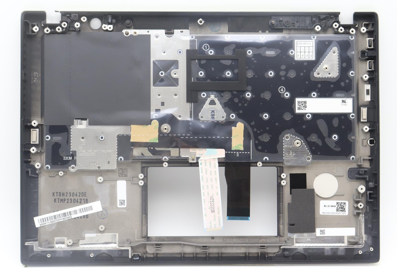 Lenovo 5M11L59506 - Cover + keyboard - Tastatur mit Hintergrundbeleuchtung - Lenovo - ThinkPad T14s Gen 4