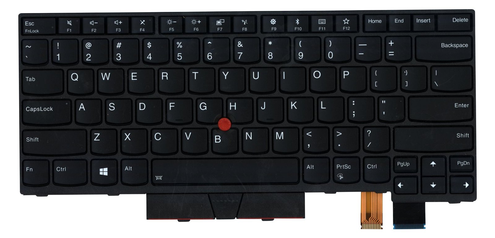 Lenovo Chicony - Ersatztastatur Notebook - mit Trackpoint - TL: US, QWERTY