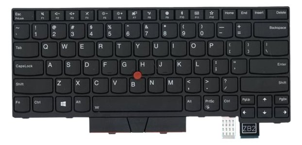 Lenovo Darfon - Ersatztastatur Notebook - mit Trackpoint - TL: US, QWERTY