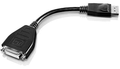Lenovo DVI-Kabel - Single Link - DisplayPort (M) von LumaTech