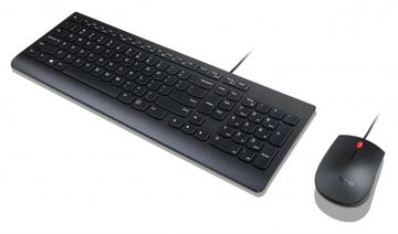 Lenovo Essential Wired Combo - Tastatur-und-Maus-Set - TL: Deutsch, QWERTZ von LumaTech