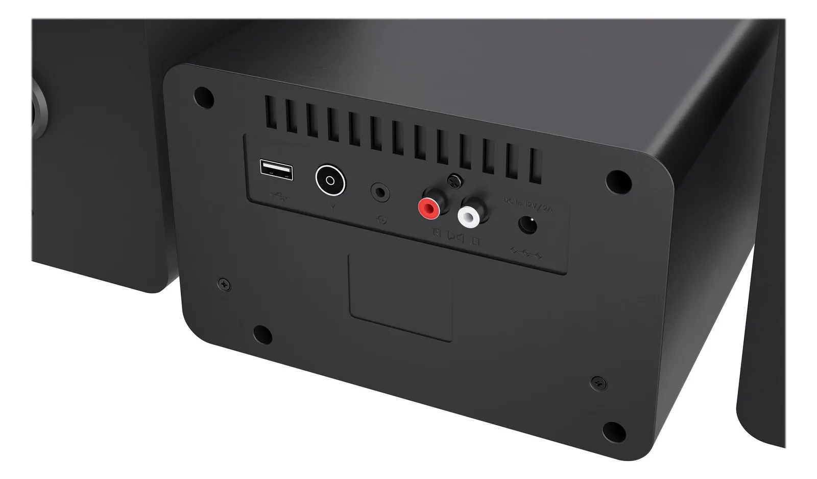 Sharp TOKYO DAB+ HI-FI Micro System - Heim-Audio-Mikrosystem - Schwarz - 40 W - 2-Wege - Kabellos - DAB - FM, Ansicht 4