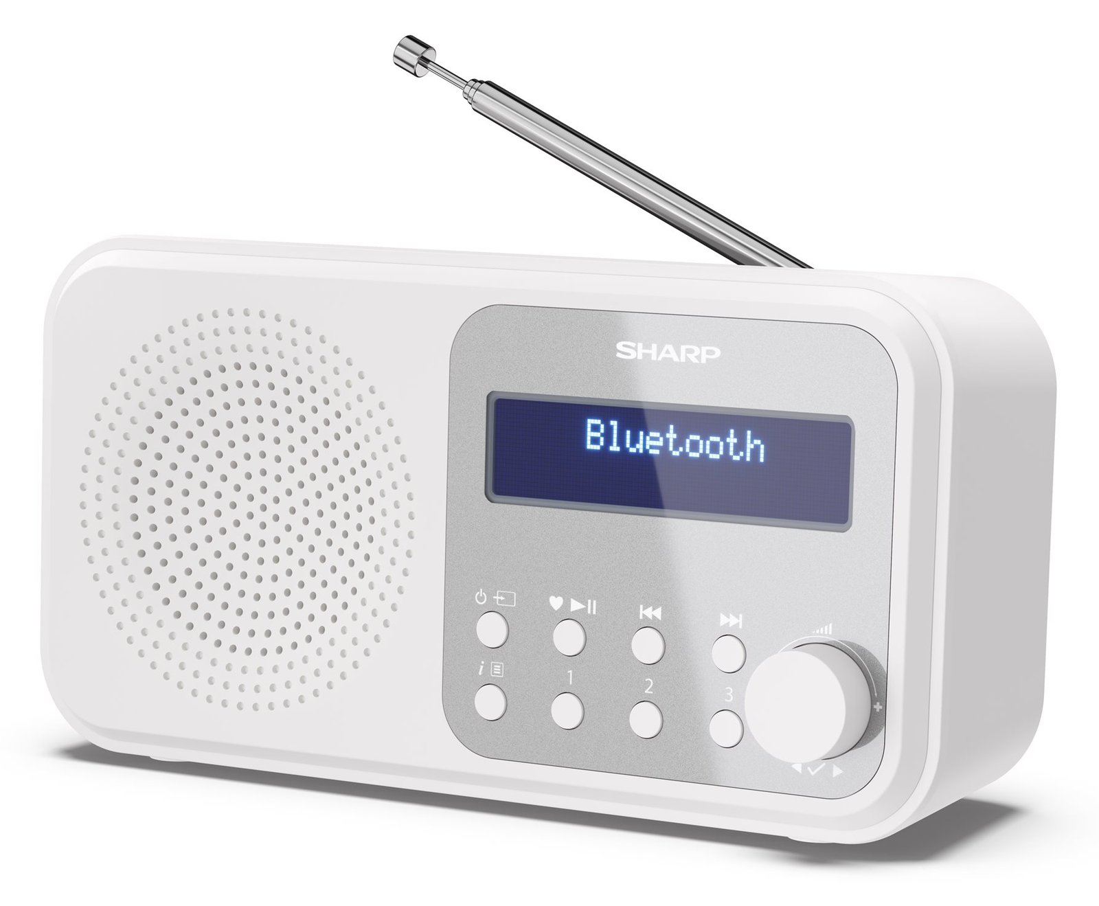 Sharp Tokyo DR-P420 - Tragbares DAB-Radio - Schneeweiß