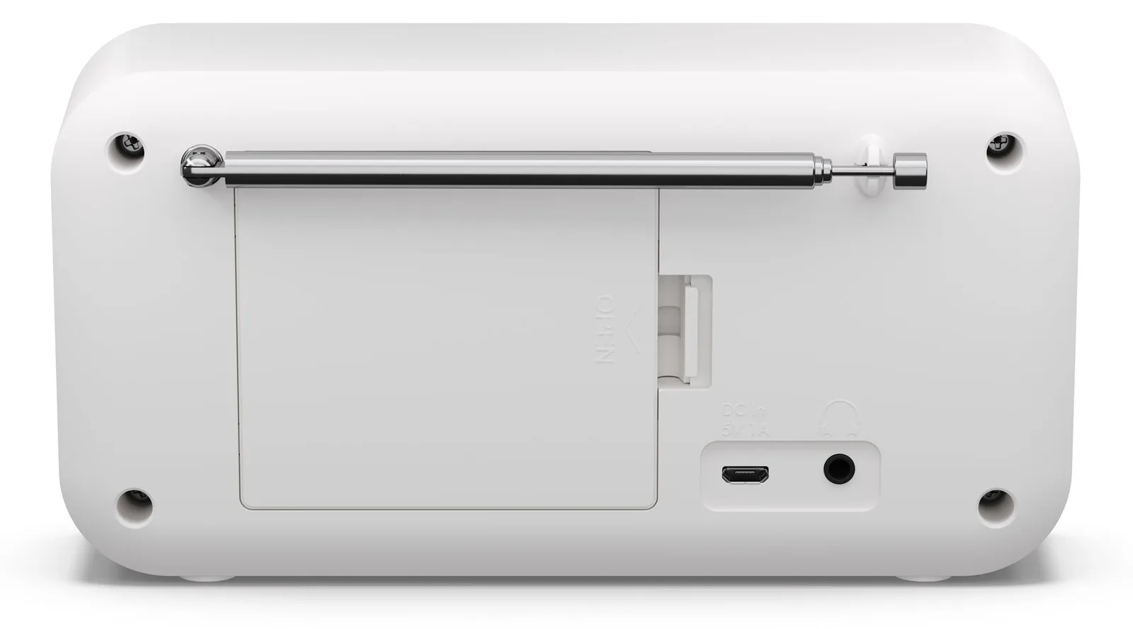 Sharp Tokyo DR-P420 - Tragbares DAB-Radio - Schneeweiß, Ansicht 3