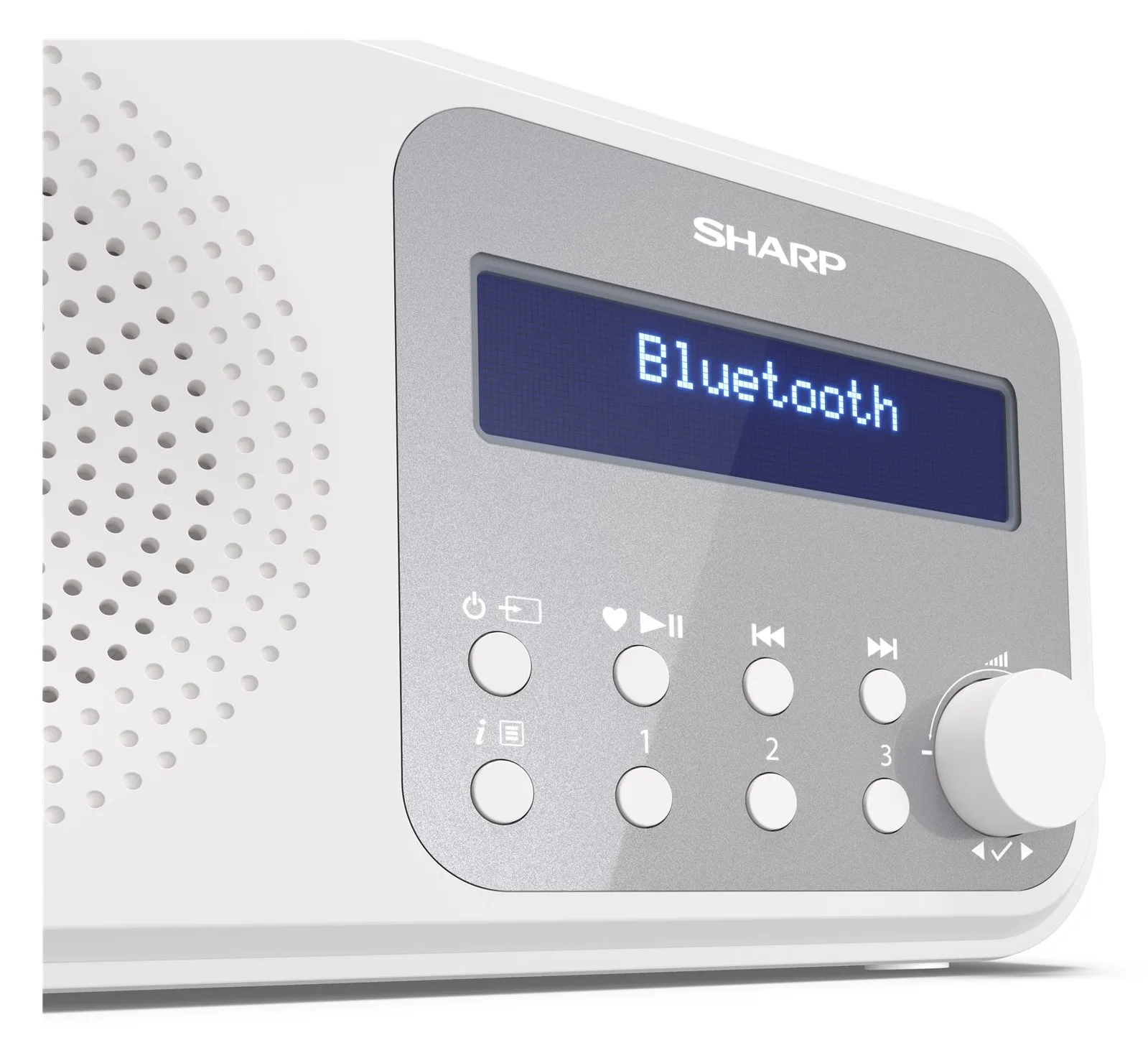 Sharp Tokyo DR-P420 - Tragbares DAB-Radio - Schneeweiß, Ansicht 4