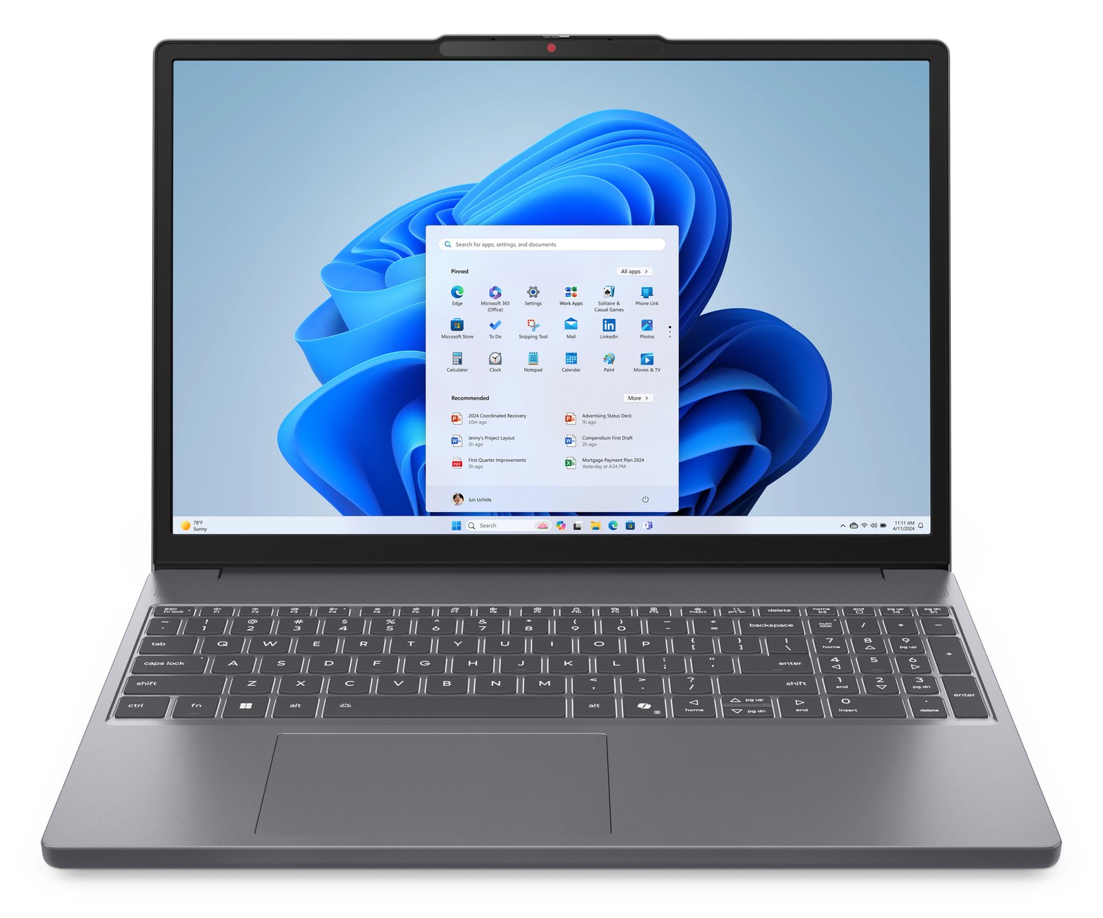 Lenovo IdeaPad Slim 3 15IRH10 83K1 - Intel Core i5 13420H - 16 GB RAM - 1 TB NVMe - 15,3 - TL: Deutsch, QWERTZ