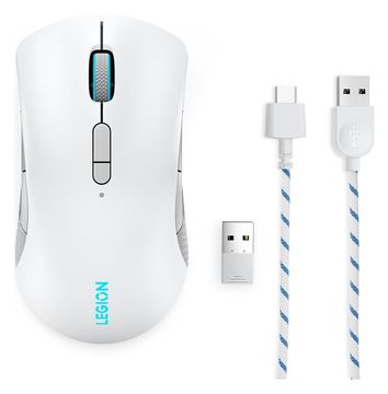 Lenovo Legion M600 Gaming Mouse - Maus - ergonomisch - rechts- und linkshändig - optisch - 9 Tasten - kabellos von LumaTech