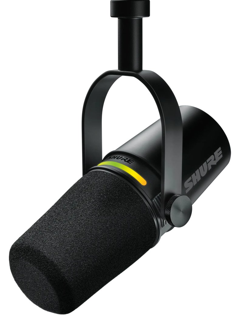 Shure MV7+-K - Mikrofon - 3-poliger XLR, USB