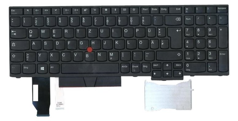 Lenovo Lite-On - Ersatztastatur Notebook - mit Trackpoint - TL: Deutsch, QWERTZ