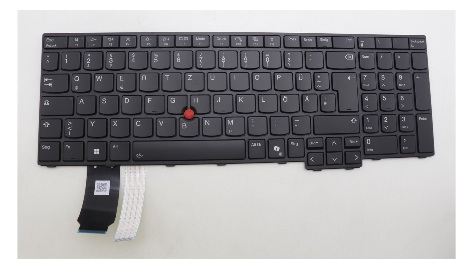 Lenovo NB_KYB CS24 NM TOP BK-BL PMX - Tastatur - TL: Deutsch, QWERTZ