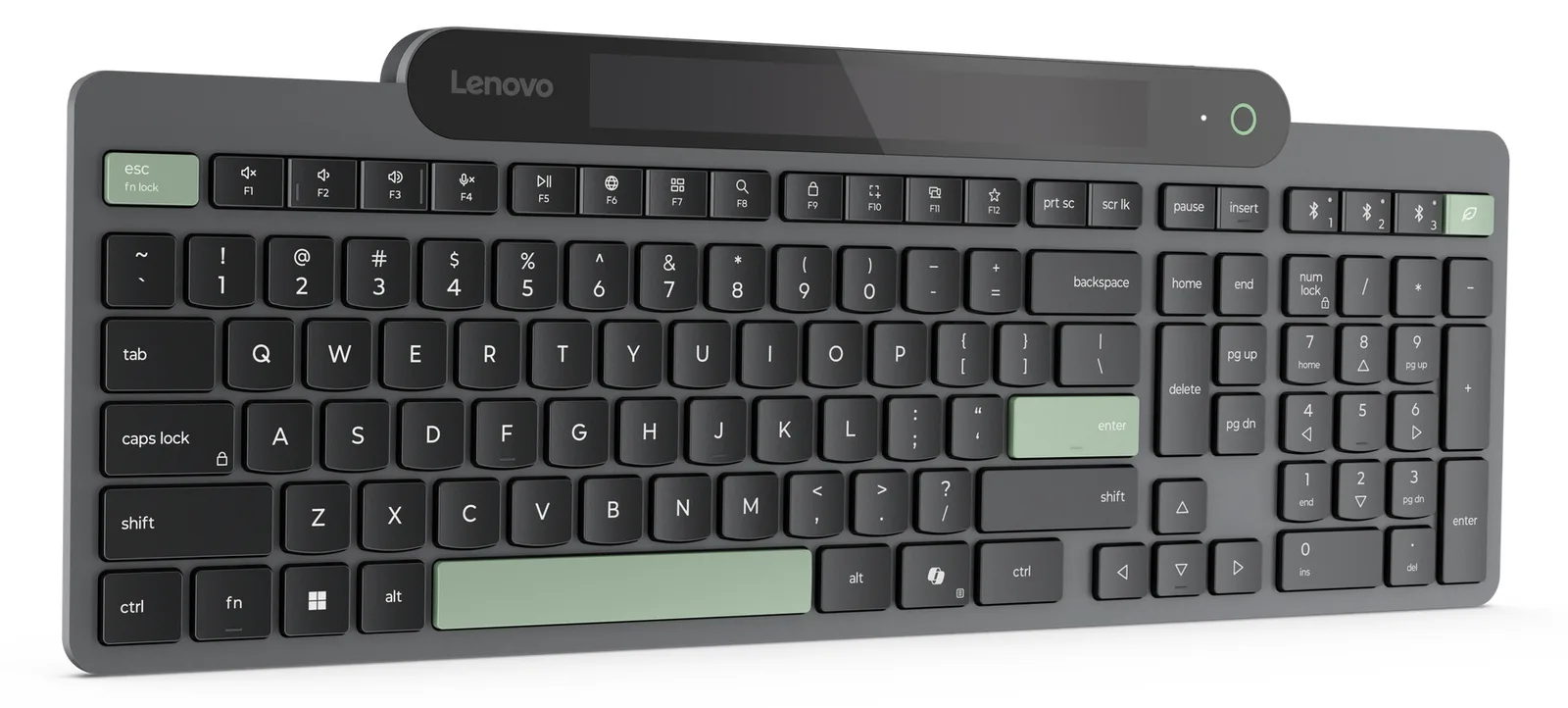 Lenovo Self-Charging Bluetooth Keyboard - Tastatur - Bluetooth - TL: Deutsch, QWERTZ, Ansicht 6