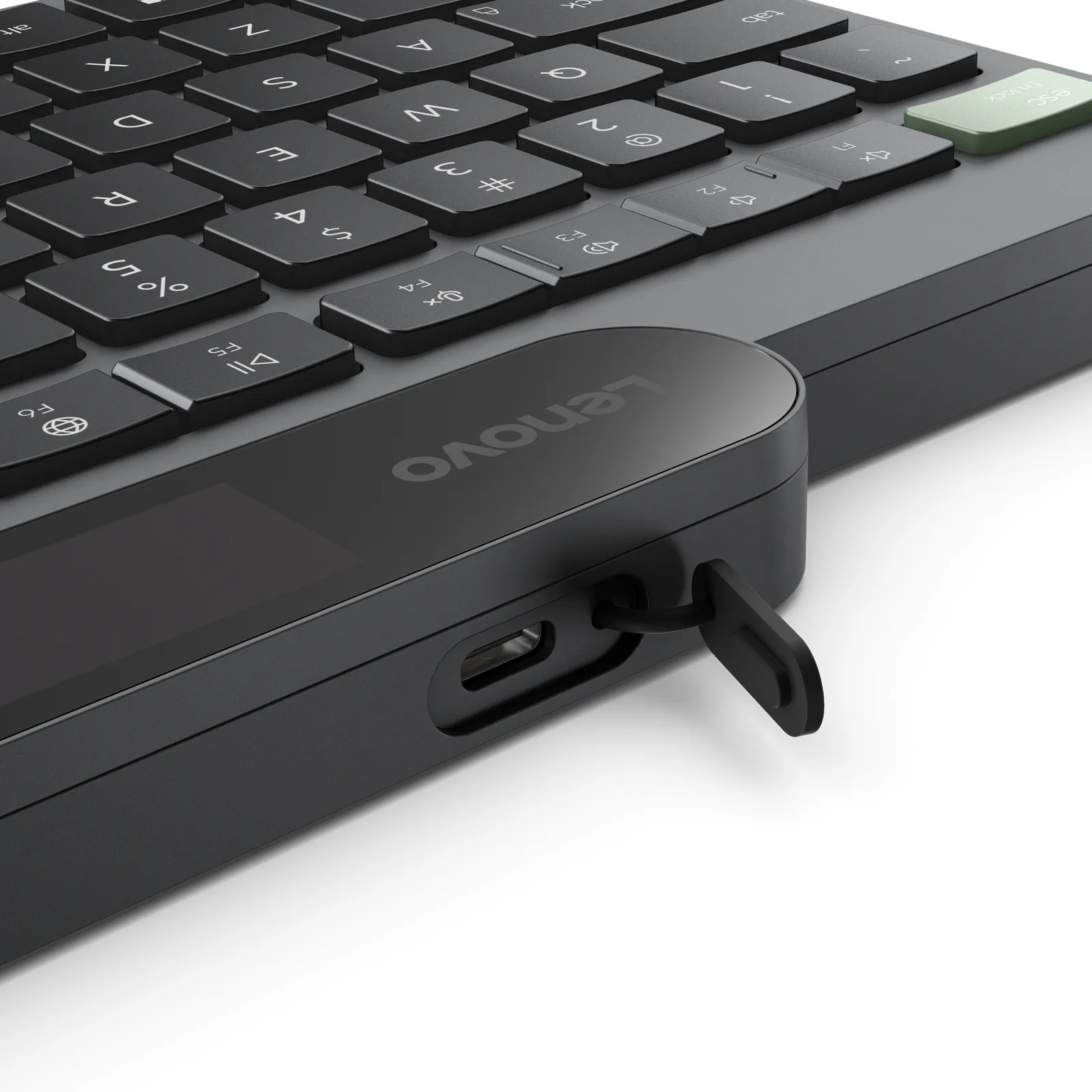 Lenovo Self-Charging Bluetooth Keyboard - Tastatur - Bluetooth - TL: Deutsch, QWERTZ, Ansicht 7