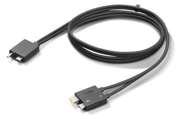 Lenovo Split Cable - Thunderbolt-Kabel - USB-C-/Stromanschluss zu 24 pin USB-C, Slim Tip von LumaTech