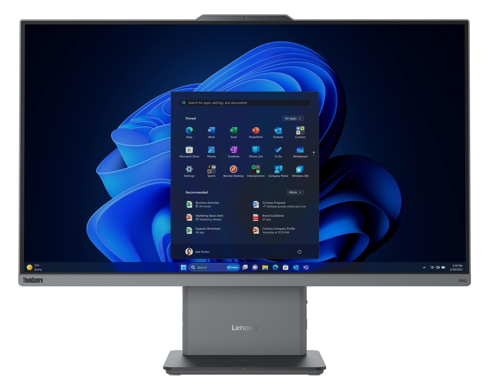 Lenovo ThinkCentre neo 50a 27 G5 12SA - All-in-One (Komplettlösung)