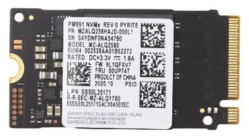 Lenovo ThinkPad 256GB M.2 2242 PCIe NVMe 3x4 von LumaTech