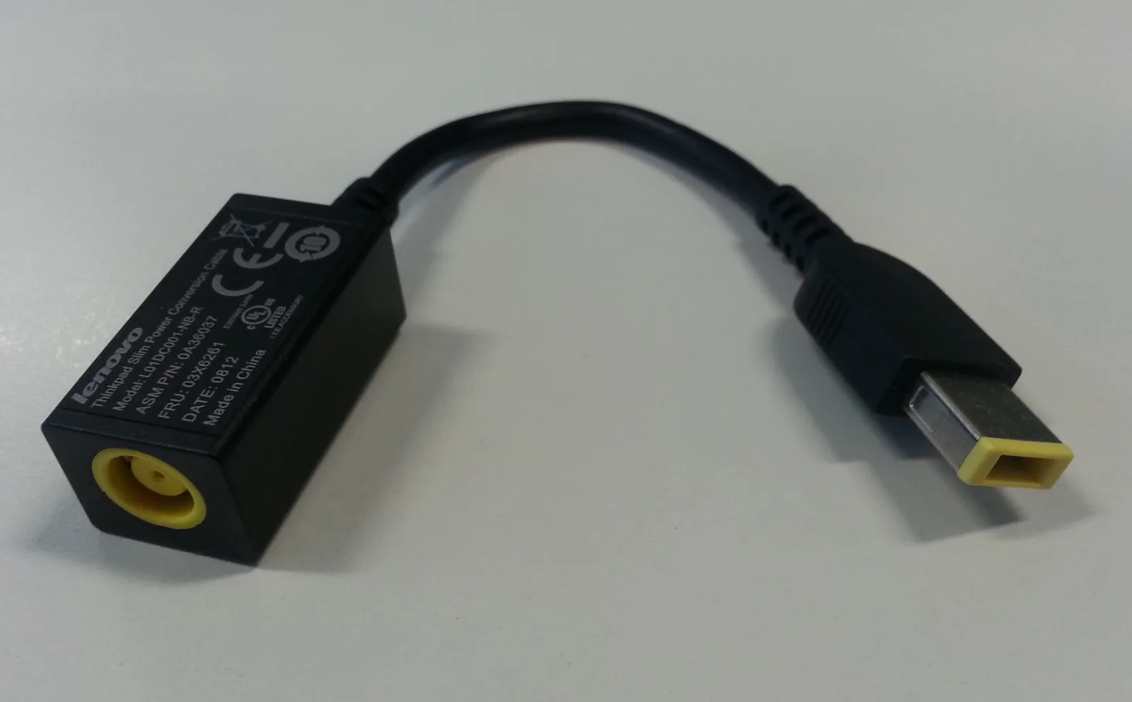 Lenovo ThinkPad Slim Power Conversion Cable, Ansicht 2