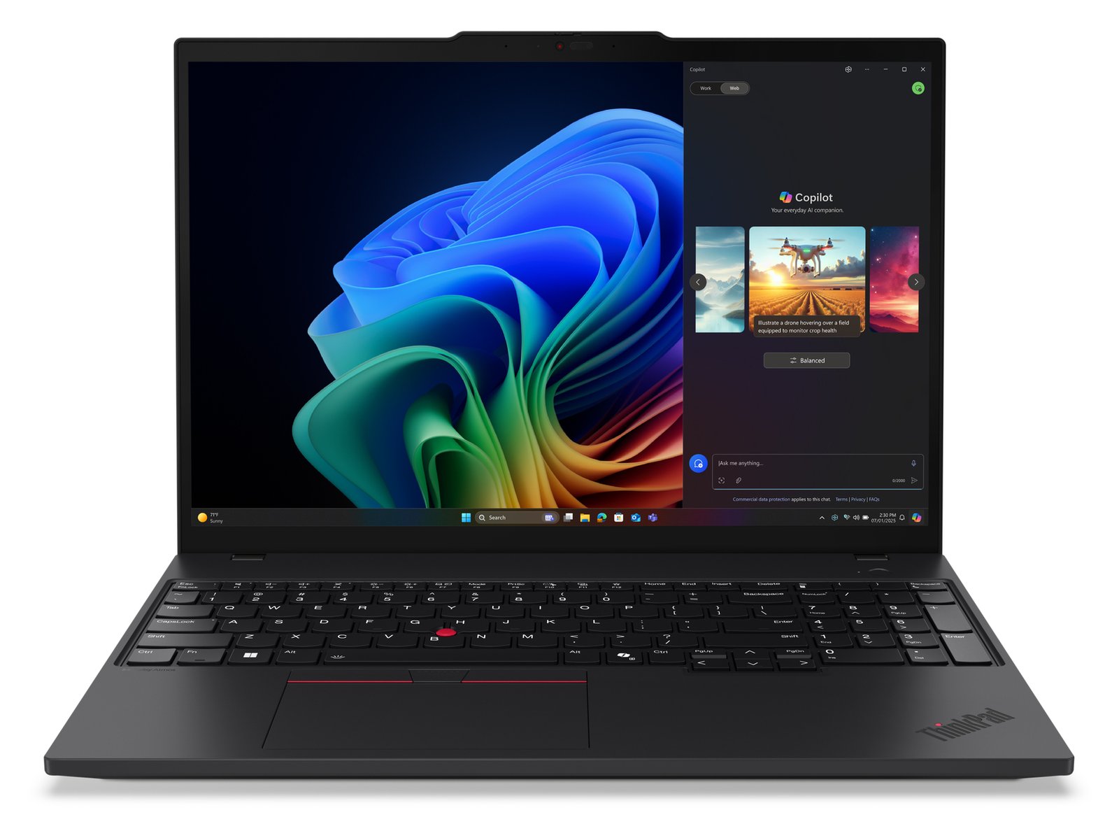 Lenovo ThinkPad T16 Gen 4 21QN - AMD Ryzen AI 7 PRO 350 - 32 GB RAM - 1 TB NVMe - 16 - TL: Deutsch, QWERTZ